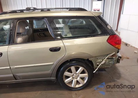 2006 Subaru Outback 2.5I из США, поврежденный, VIN 4S4BP61C067362292